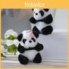Plush Backpack Panda Pendant Keychain Cartoon Bag Decorations Toy Gift Kids