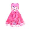 Girls' Tulle Bow Dress - Large Butterfly Mesh Gown