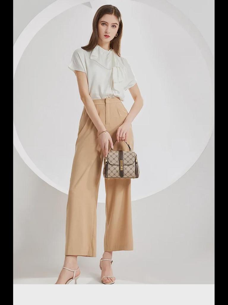 Women's 2025 Genuine Leather Retro Bucket Bag - Fashionable Shoulder Messenger Handbag