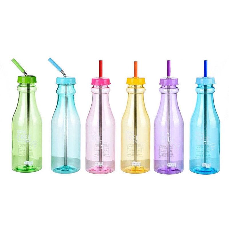 Elegant And Durable 8 Pcs Stainless Steel Metal Drinking Straws With Silicone Tips