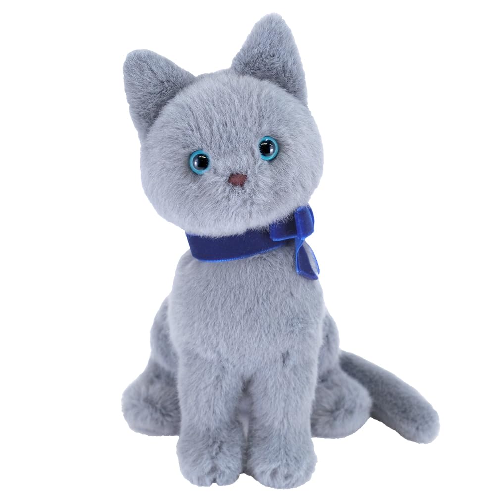 

Sunlemon Jolly Gray Sitting 13 x 12 x 19 cm Stuffed Animal Cat P-9052