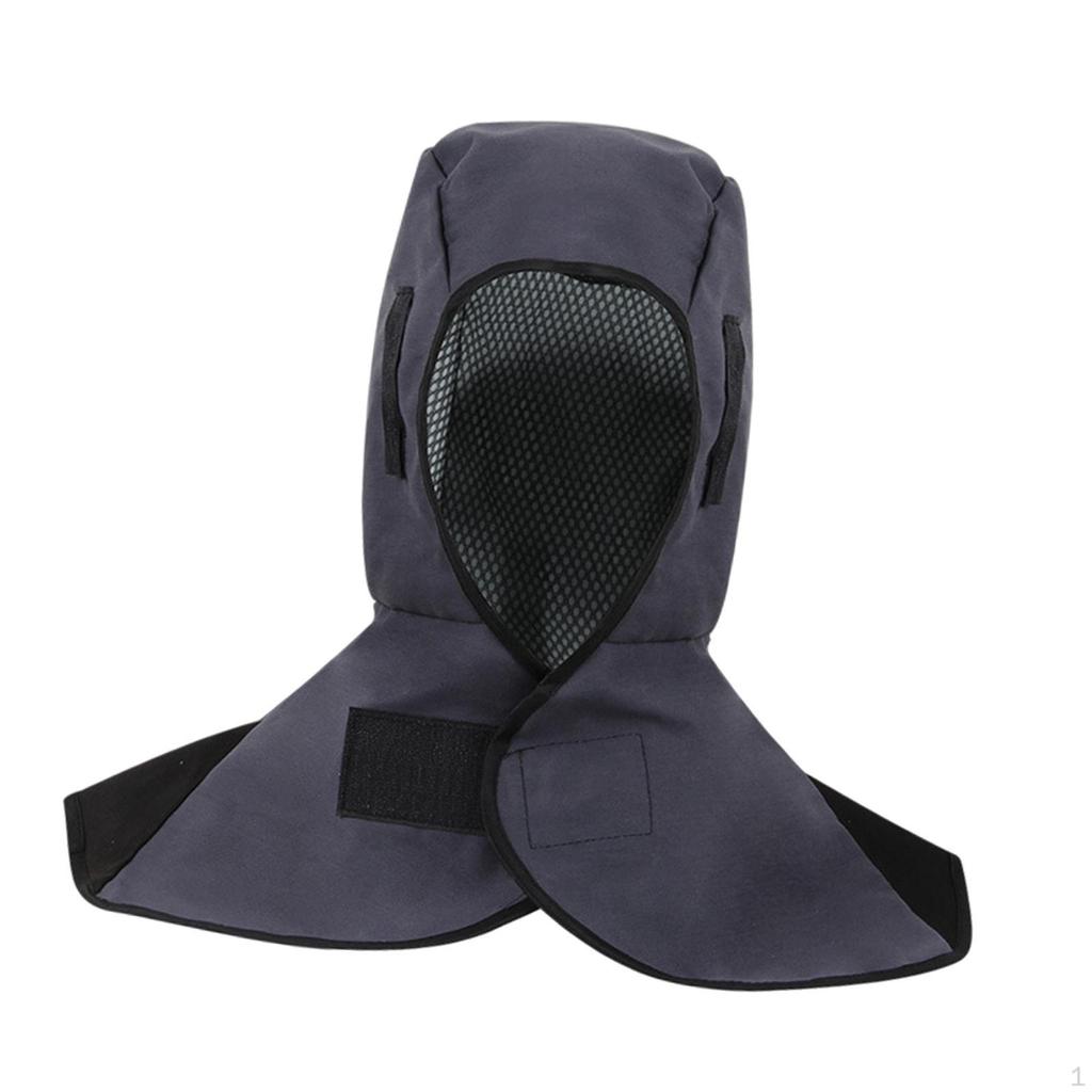 Flame Retardant Welding Cover Hood Head Protective Hat with Neck