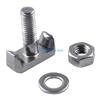 Y3NA Battery Terminal T-Bolt Battery Cable Terminal Battery Cable Bolt Nut Stainless Steel Car Battery T Bolt Screw 1 Pack