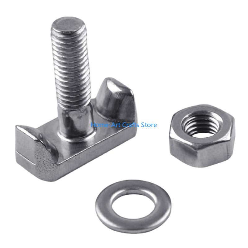 Y3NA Battery Terminal T-Bolt Battery Cable Terminal Battery Cable Bolt Nut Stainless Steel Car Battery T Bolt Screw 1 Pack