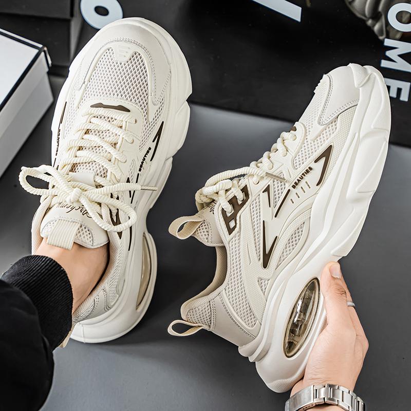 New Men's Fashion Casual Shoes Boys Students Trending Soft Sole Comfortable Sneakers Male Classic Breathable Gym Shoes