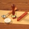 Rosewood Handle Sealing Wax Stamp Antique Metal Animal Girl for Documents Wedding Invitations Customs Crafts
