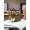 Kazilan Lindi 19cmTC Leder Arzttasche Hardware Handheld Umhängetasche Schultertasche Damen Tasche Trend