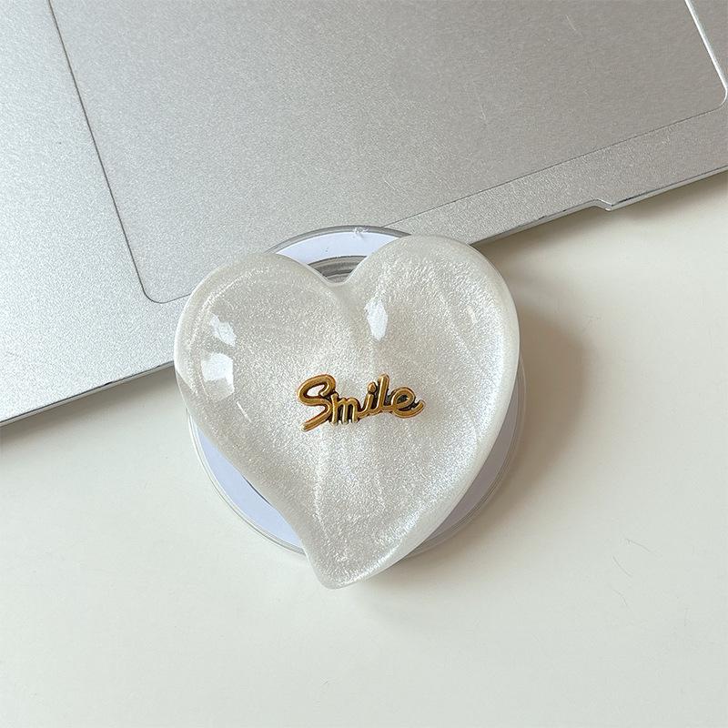 

Mobile Phone Airbag Bracket Magnetic Suction Magsafe Love Glitter Solid Color Retractable Desktop Lazy Watching Drama Support