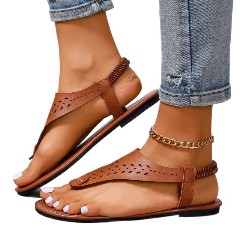 Fashion Woman Sandals Shoes Summer Elegant Women's Sandals Soft Walking Shoes Beach Shoes Woman Flip Flops Footwear Female Women Sandal