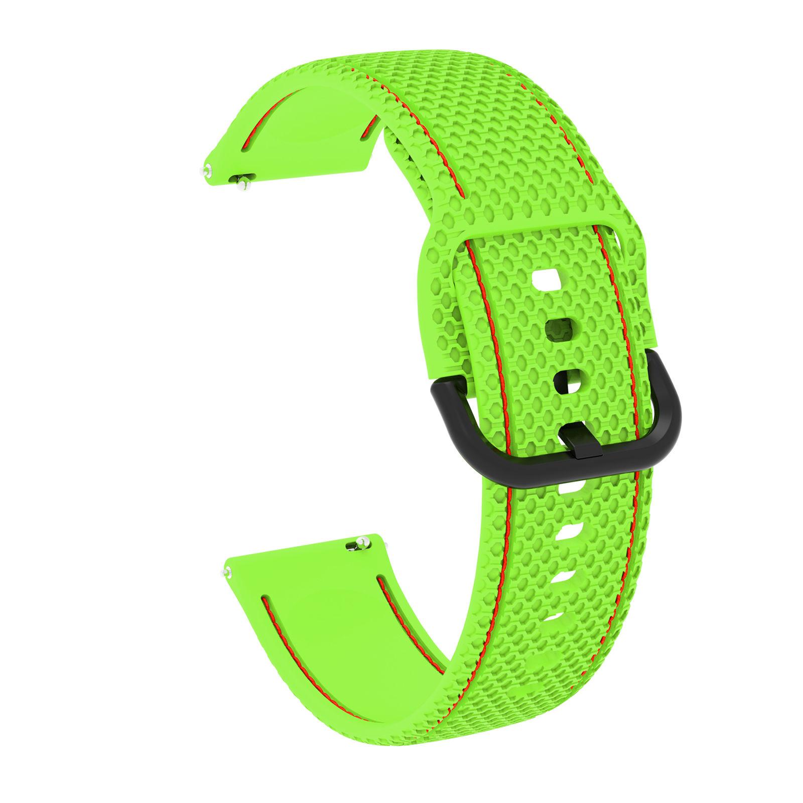 

Ремешок для часов 20 мм для Samsung Gear Sport / Gear S2 Classic 732 Смарт-браслет Мягкие силиконовые браслеты Браслет Ремешок на запястье новый стиль Universal 20mm width