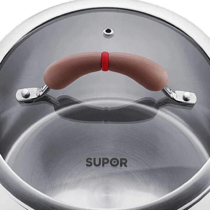 Casserole à soupe à fond composite en acier inoxydable 304 SUPOR