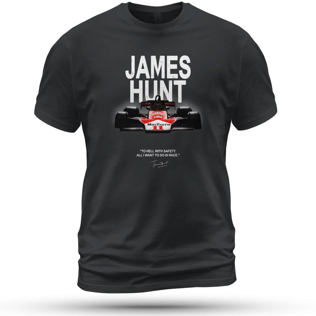 James Hunt T-Shirt Funny Size S-5XL Made In USA