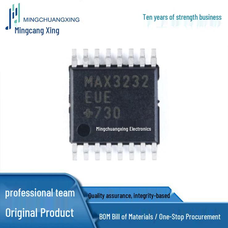 MAX3232EUE+T TSSOP-16 IC - New Original, In Stock