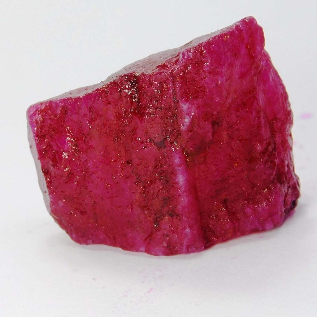 A+ 80.20 Quilates Rubí Rojo Natural Sin Cortar Gema Bruta Mejor Regalo Para Mamá