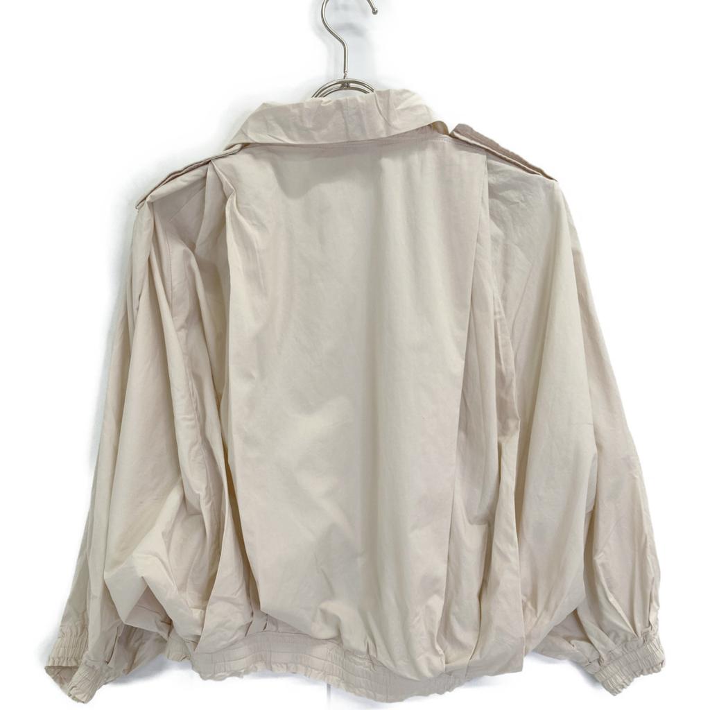 Lanvin [Good condition/Domestic Regular] W0701A1159P5A Cotton Blouson/ Jacket 36 beigeUsed