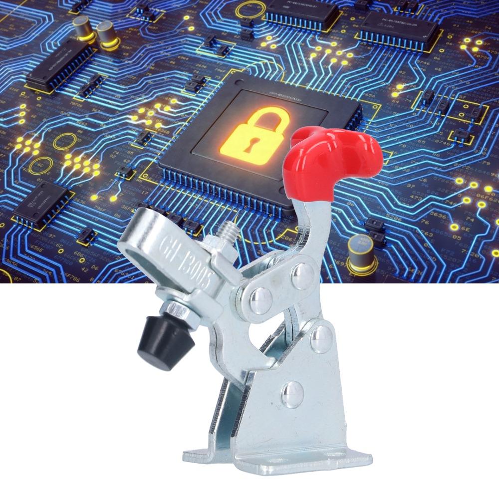 Adjustable Fixture Clamp Silver Quick Release Clamp Heavy Toggle Clamp Metalworking