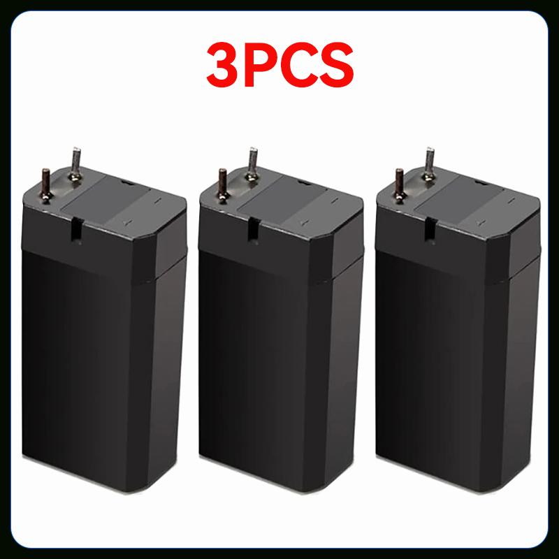 4V Lead Acid Battery 1200mAh Rechargeable Storage batteries LED Lamp Headlights Flashlights Electric Mosquito Swatter