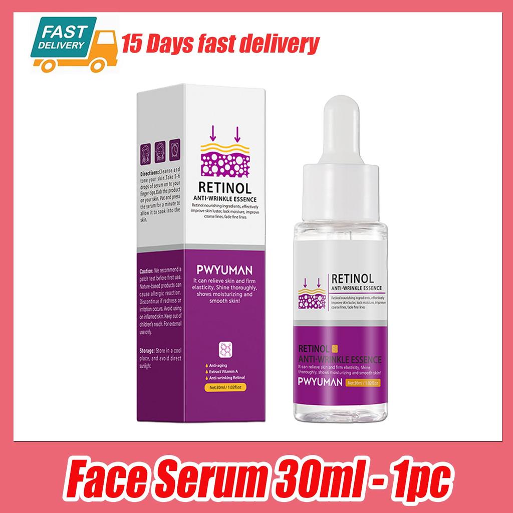 Retinal  Firming Wrinkle Face Serum Lifting Fade Fine Lines Shrink Pores Remove Dack Spots Beauty Skin Care Products