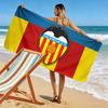 Valencia Club de Fútbol Print Beach Towel, Large Soft Quick Dry Towel for Beach Camping Swimming