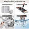 10Pcs Mop Replacement Pads,for O Cedar H2prO Flat Mop System ,Replacment for Vileda H2prO Size Mops 15.94' X 4.33'