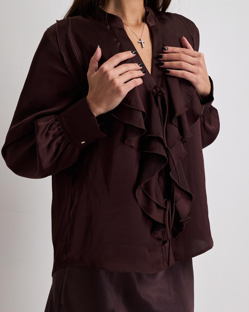 Women's Blouse Espiga 521043 36 Brown