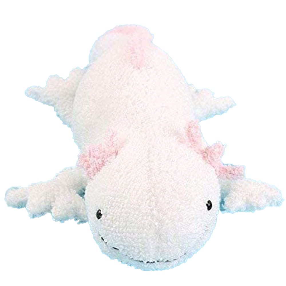 

Axolotl stuffed toy, white, large size, 26cm