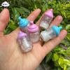 3 Stück Puppenhaus Niedliche Babyflasche Spielhaus Spielzeug Puppenhaus Möbel Zubehör Kinder Rollenspiel Spielzeug