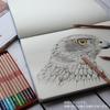 Talens Art Creation Sketchbook Set 13x21cm Black 24-Color Pencils