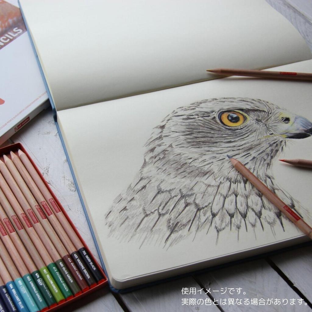 Talens Art Creation Sketchbook Set 13x21cm Black 24-Color Pencils
