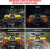 Smoked Black LED Tail Lights for Can-Am Outlander 2011-2025, 2pcs Replacement Brake Stop Lamps