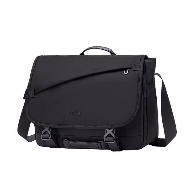 Handheld Men's Large Capacity Nylon Shoulder Crossbody Bag New Waterproof 15.6-inch