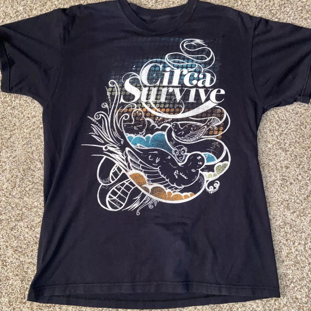 Reprinted Circa Survive Band Gift For Fan T Shirt Mens Womens Tees Top Full Size S-4XL