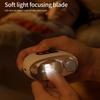 Automatic Nail Trimmer and Polishing Tool Built In LED Light USB Rechargeable Portable Design for Differernt Ages