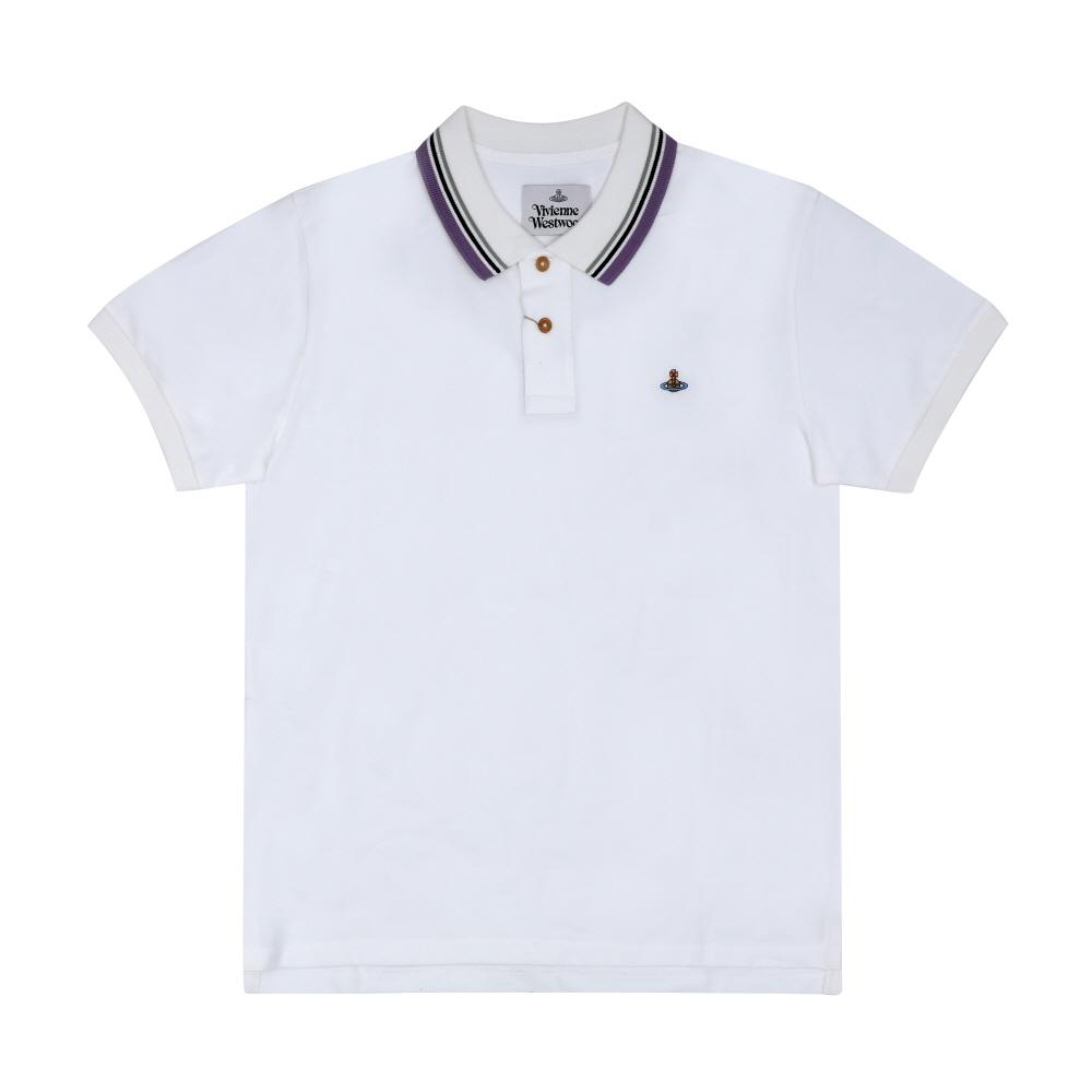 TrendMecca Watches Vivienne Westwood Classic Polo Heren T-shirt met korte mouwen Orb 2h01000p J0009 A40 2H01000P J0009 A401 (XL)