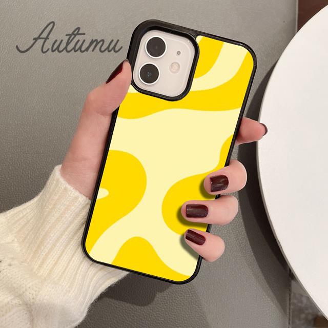 Groovy Phone Case for iPhone 11 12 13 14 Pro Max Mini X XR XS SE 2020 5 6S 7 8 Plus Samsung Galaxy S21 S22 Cover Shell
