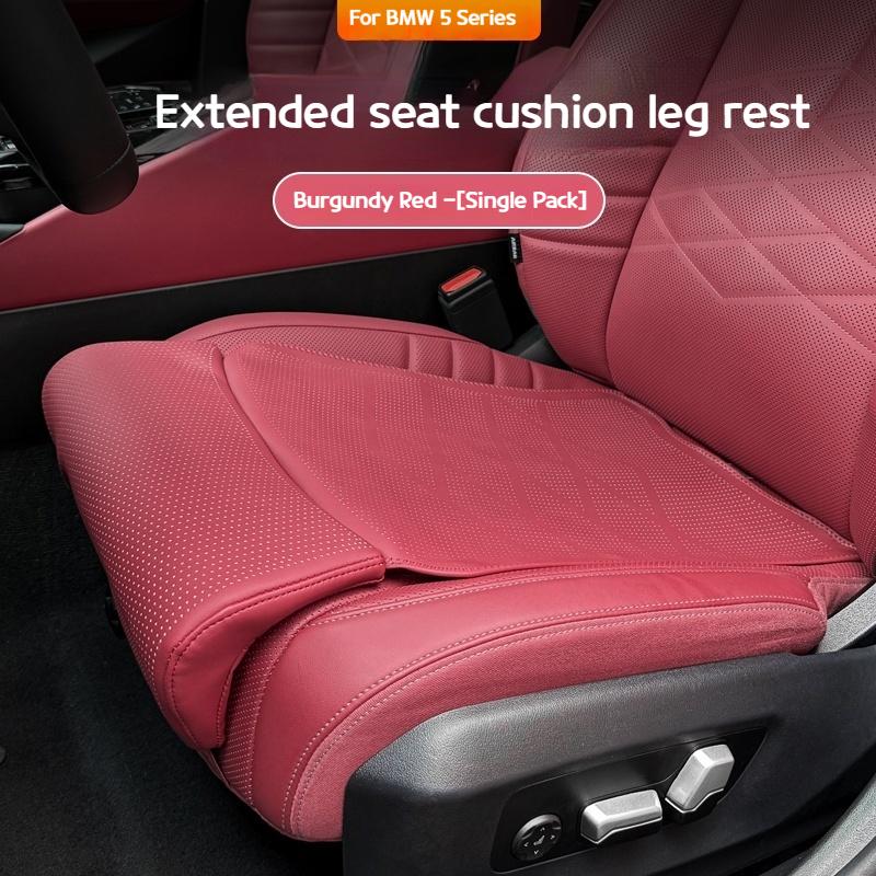 Para BMW X3 X5 Serie 5 i5 G60 G45 G05 G60 2025-2025 Cojín de asiento con reposapiés extendido Funda de asiento Accesorios de confort para todas las estaciones