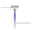Manual Six-Layer Blade Razor for Men - Vintage Beard Shaver Holder