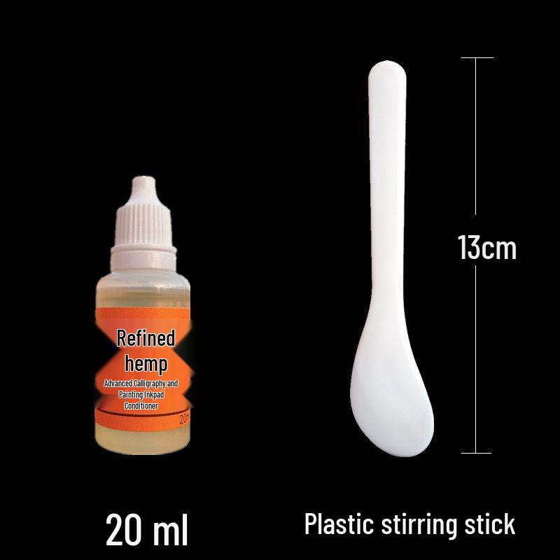 Cinnabar Inkpad Maintenance Oil for Calligraphy and Seal Carving