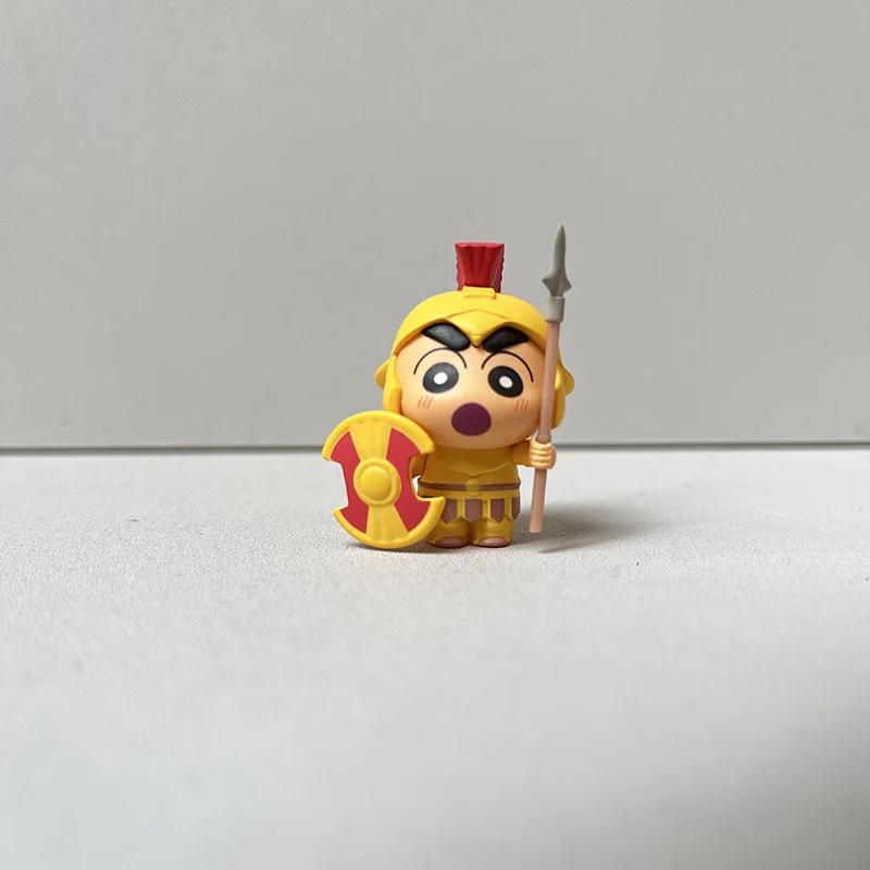 Shinchan Gashapon Capsule Toy Shinnosuke Nohara Family Figure Shiro Himawari Misae Hiroshi Tsuru Mini Figurine Ornaments Gifts