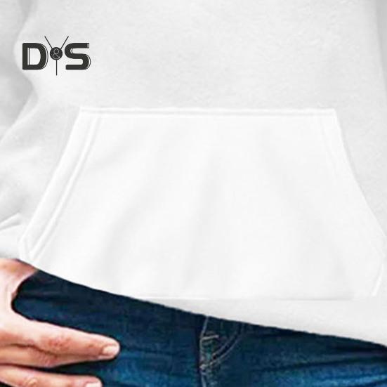 Kapuzenpullover für Herbst und Frühling mit großer Fronttasche, Blumendruck, lange Ärmel mit elastischen Bündchen, dicker Pullover mit Kapuze, Sportoberteil für den Alltag