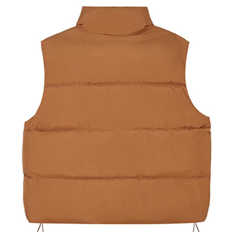 Fashion Winter Warm Sleeveless Vest Woman Outerwears Stand Collar Casual Thick Women's Jackets