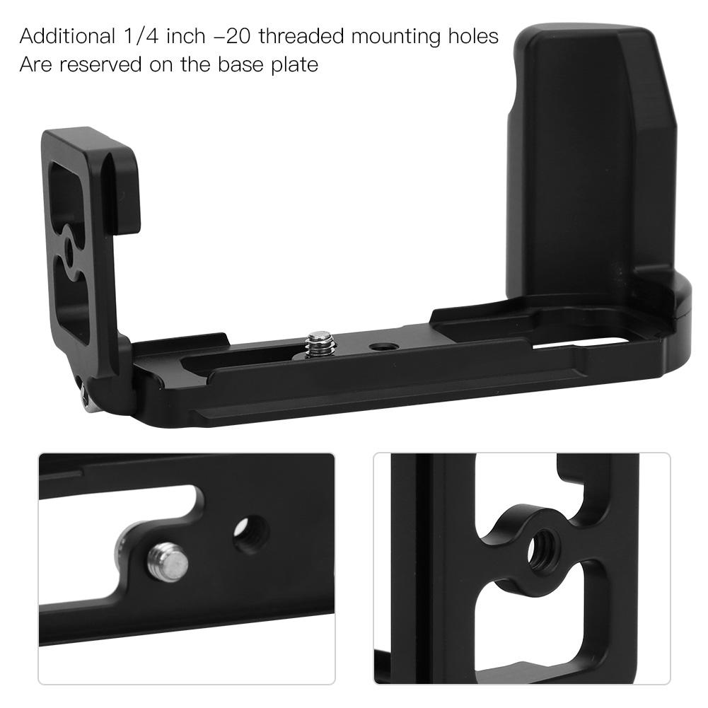 Aluminium Alloy Quick Release L Plate Hand Grip Bracket for Olympus EM5 Single Electric Camera