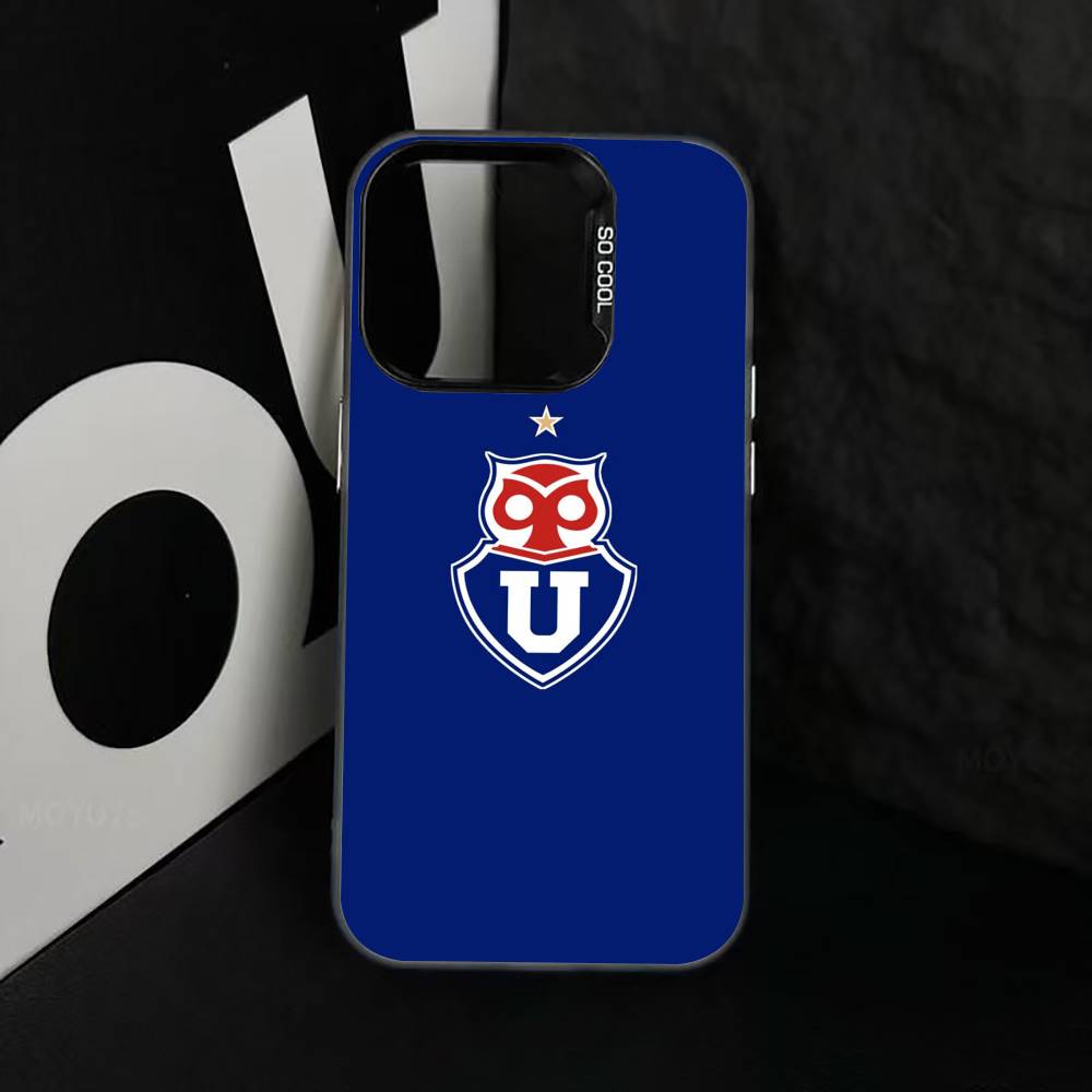 

U de Chile Phone Case For iPhone 17,16,15,14,13,12,11 Plus,Pro Max,XS,Colorful Silver Phone case Funda Cover iPhone15promax