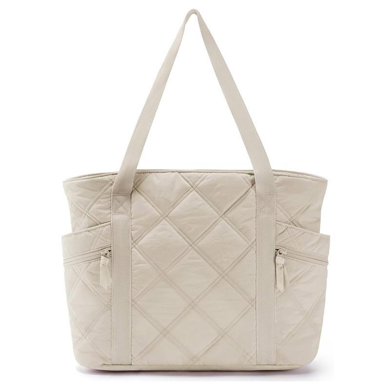 

Women s Handbag with Zipper Blowfish Handbag, Travel Essentials Quilted Nurse Bag, Carry Bag бежевый