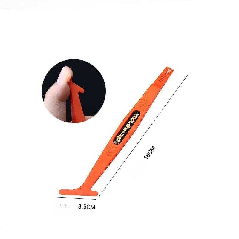 

1Pcs Автомобільна плівка Stick Magnet Micro Squeegee Автомобільна вінілова плівка М який магніт Пластиковий скребок Wrap Stick Наклейка на вікно Автоаксесуари помаранчевий