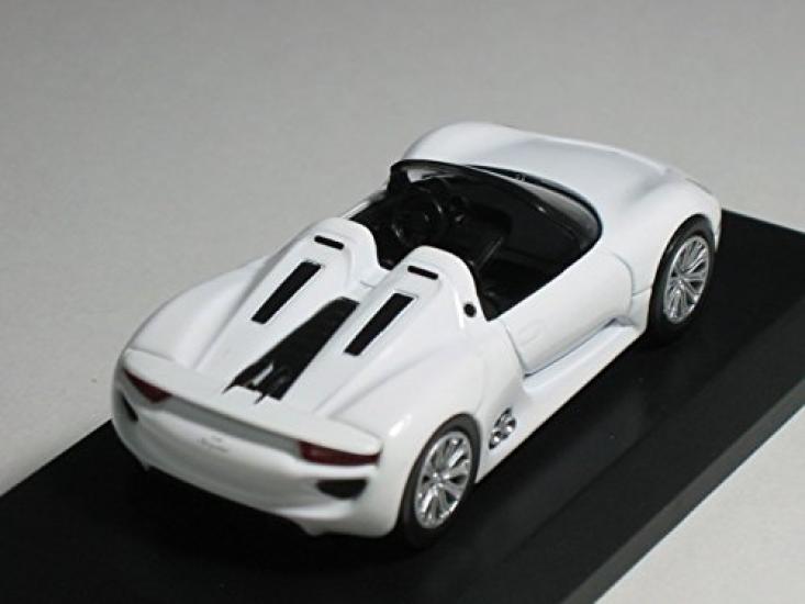 Kyosho Porsche Miniature Car Collection 5 Circle K Sunkus Limited 918 Spyder Single Item 1/64 (White)