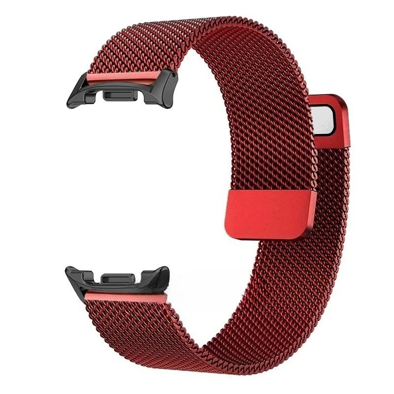 Mailänder Magnetisches Metallarmband für Samsung Galaxy Watch 8 40mm 44mm 8Classic 46mm Armband für Galaxy Watch Ultra 2025 47mm Armband