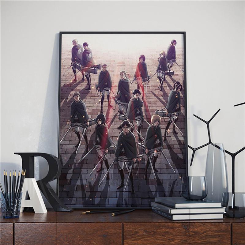 Diamond Painting Attack On Titan Embroidery Cross Stitch Rhinestone Home Decor