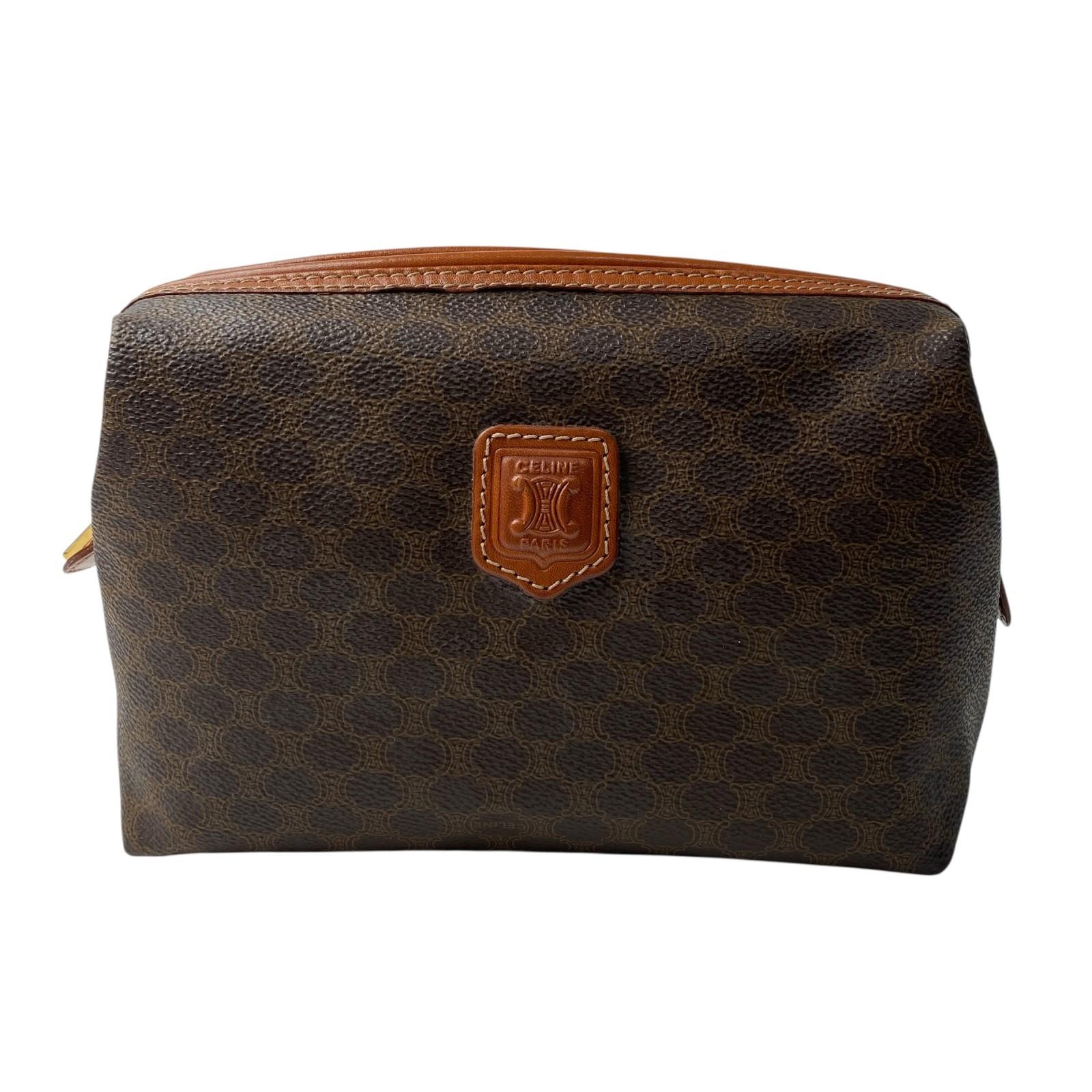 Подержанный Клатч CELINE Коричневый ПВХ Женский