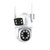 360° Dual-Screen Wireless Binocular Security Camera with Night Vision